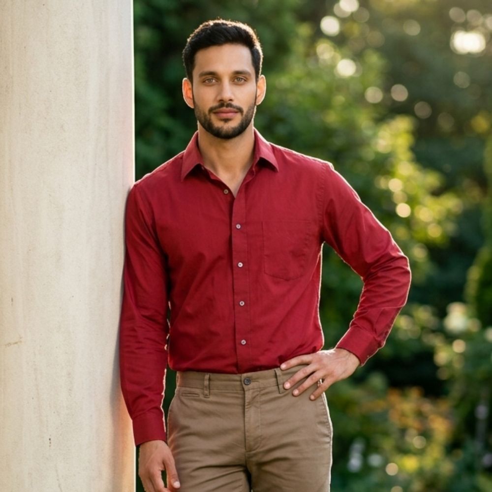 Men's Croft & Barrow Classic-Fit Easy Care Spread-Collar Dress Shirt Long Sleeve